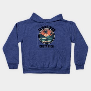 Tamarindo - Costa Rica (with Black Lettering) Kids Hoodie